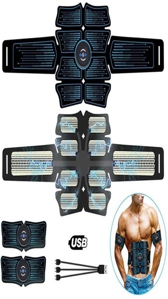 

abdominal muscle stimulator intelligent trainer ems 6pack total abs fitness equipment gear muscles at home usb charged gym 2203016907728