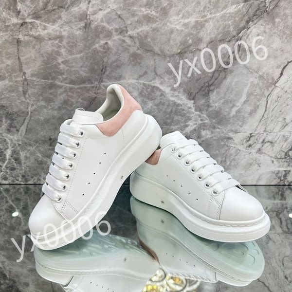

2023 luxury designers sneaker casual shoes sole white black leather womens mens high-quality flat lace up trainers sneakers size 35-46