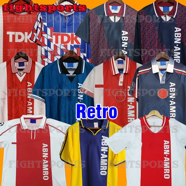 

retro ajaxs soccer jersey bassey berghuis home away bergwijn cruyff 94 95 96 97 98 99 football shirts men uniforms special jerseys tee, Black;yellow