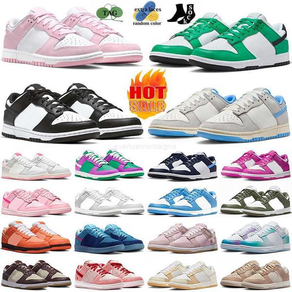 

designer shoes for men women panda low sneakers triple pink corduroy midnight navy medium olive stadium green fuchsia lobster unc grey fog o