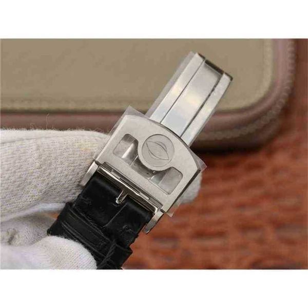 

designer watch iwc pilot movement watches hb2p motre prx santos uhr ifunctional chronograph 42mm leather replica swiss, Slivery;golden