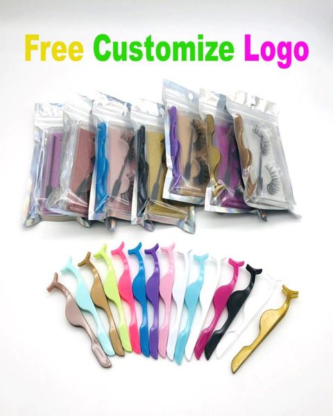 

styles natural false eyelashes soft light fake 3d mink eyelash glitter eyelash extension mink lashes with eyelash tweezer brus7939657