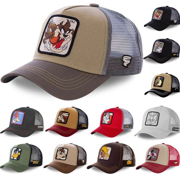 

farm animal trucker baseball cap snapback mesh hip-hop bros for men women hat, Blue;gray