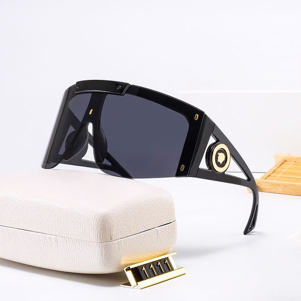 

Fashion Women's Goggles Designer Sunglasses Summer Seaside Men Eyeglasses Semi-Rimless 7 Colors