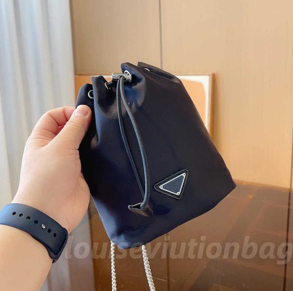 

quality luxurys designers bag lady nylon underarm bag mini messenger clutch cross body shoulder bags womens draw bucket bag purse handbag fa