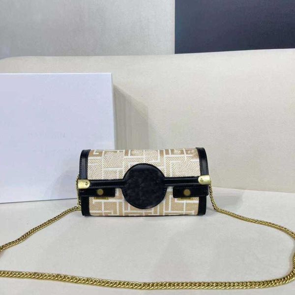 

balm 13 colours shoulder designer bag totes cylinder square shopping bags letter b wallet for women chain messengers bag 220712