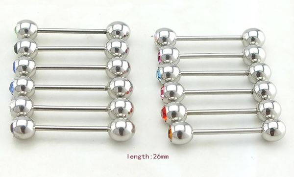 

promotion newly fashion nipple ring simple 316l stainless steel body piercing jewelry2529789, Silver