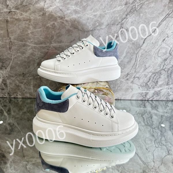 

new luxurys designers sneaker casual shoes sole white black leather womens mens high-quality flat lace up trainers sneakers size 35-46