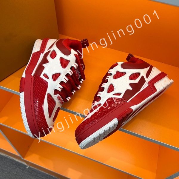 

new luxury platform designer boots low casual shoes sneakers women mens fashion party flat leather vintage trainers, Black