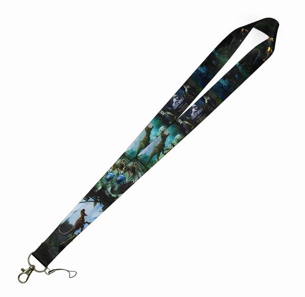 

kids designer keychain jurassic world cell phone lanyard for phone straps keychain camera strap id card gym usb hanging rope accessories gif