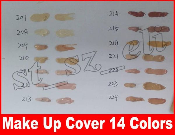 

skin concealer foundation make up cover 14 colors primer concealer base professional face makeup makeup base6899308