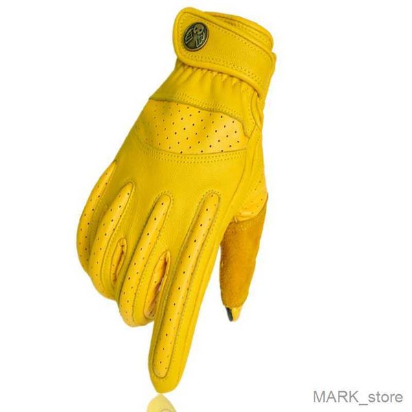 

motorcycle gloves breathable leather motorcycle gloves men's comfortable motocross gloves outdoor riding protective gloves moto colors