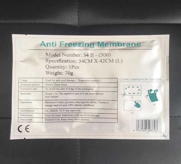 

antize gel pad criolipolise antize membrane criolipolisis antize membrane used for professional radio fre5049267