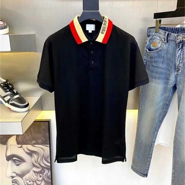 

summer men's polo casual women's t-shirt short sleeve selling luxury hip hop clothing size s-3xl official website designer edsf, White;black