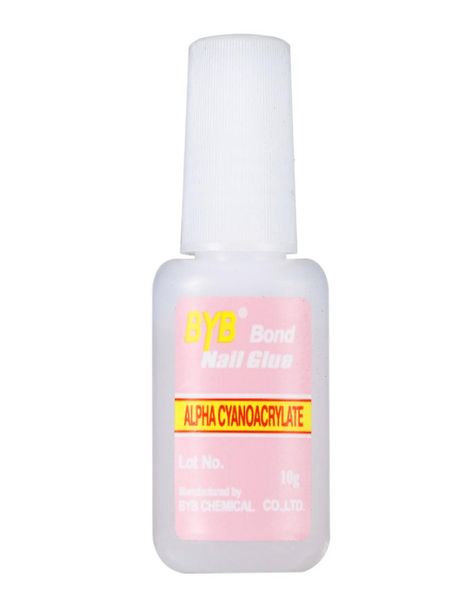 

nail art byb strip brush nail glue 10g salon beauty tools whole9160251, Silver