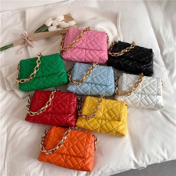 

bag fashion leisure commuting soft pu acrylic chain handbag versatile texture one shoulder underarm