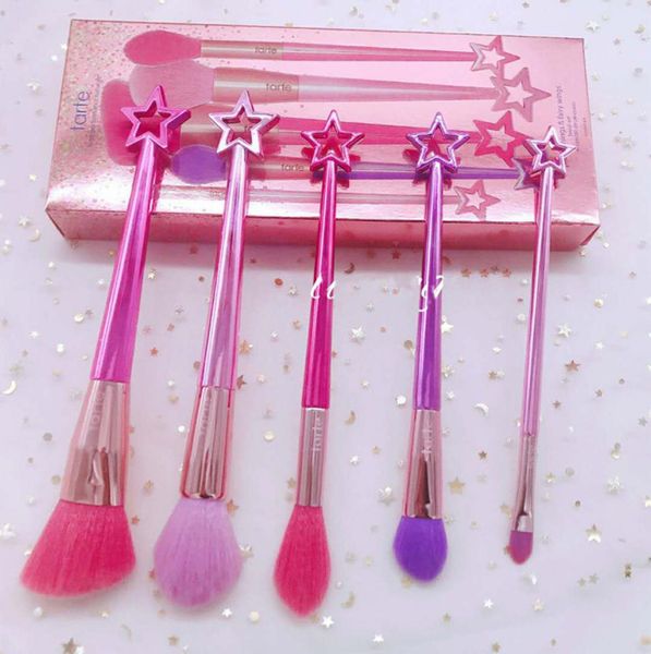 

makeup brushe 5 pcs set mermaid brushs holder blusher brushs eye shadow brush makeup brush tools powder contour brushes 6606120