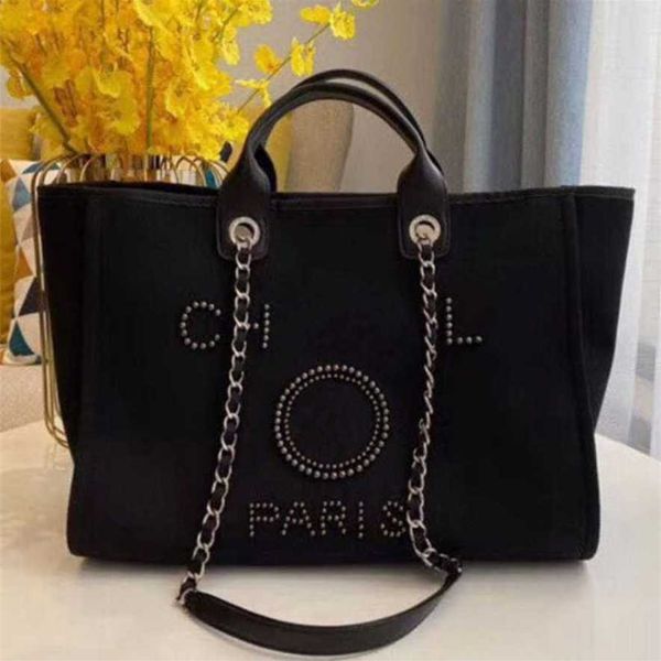 

luxury women's hand canvas beach bag tote handbags classic large backpacks capacity small chain packs big crossbody ah95 us outlet onli