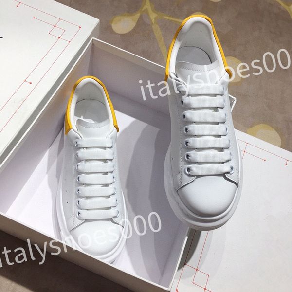

new luxurys designer men trainer causal shoes fashion brand woman leather lace up platform sole sneakers white black mens women's sizes