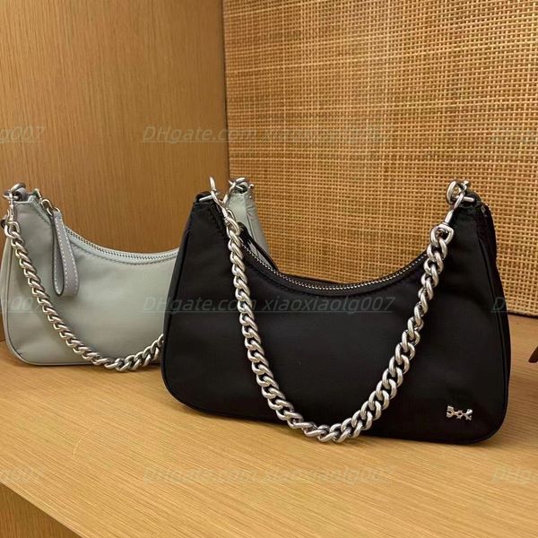 

handbags plain hobo bags nylon lady crossbody environmentally friendly totes chain straps clutch bags women luxury designers bags