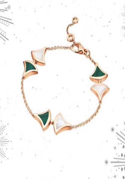 

s925pure silver shell agate peacock stone inlaid bracelet sector high end fashion temperament girl bracelet prom lad2406758, Golden;silver