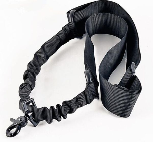 

high strength one point adjustable sling single point rifle gun bungee cord black3064409