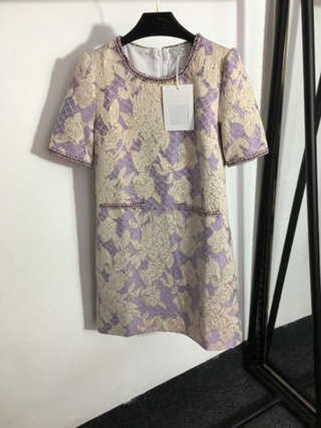 

elegant women dresses fashion design clothing temperament bright silk flowers round neck short sleeve dress outing party skirts womens cloth, Black;gray