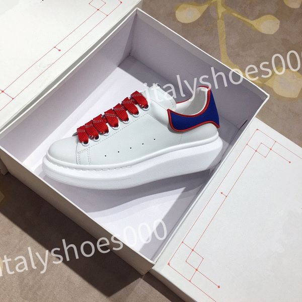 

2023 luxurys designer men trainer causal shoes fashion brand woman leather lace up platform sole sneakers white black mens womens sizes 35-4