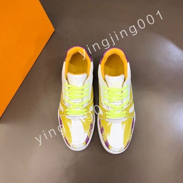 

2023 platform designer boots low casual shoes sneakers women's mens fashion party flat leather vintage trainers, Black
