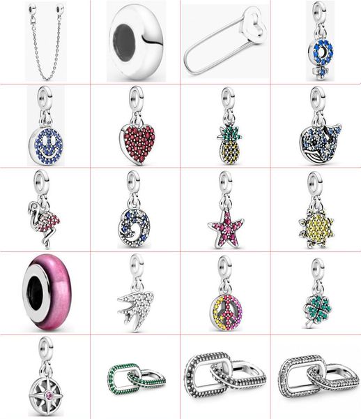 

2021 new style 925 sterling silver fashion classic diy cute cartoon casual creative me series jewelry factory direct s3683471, Black
