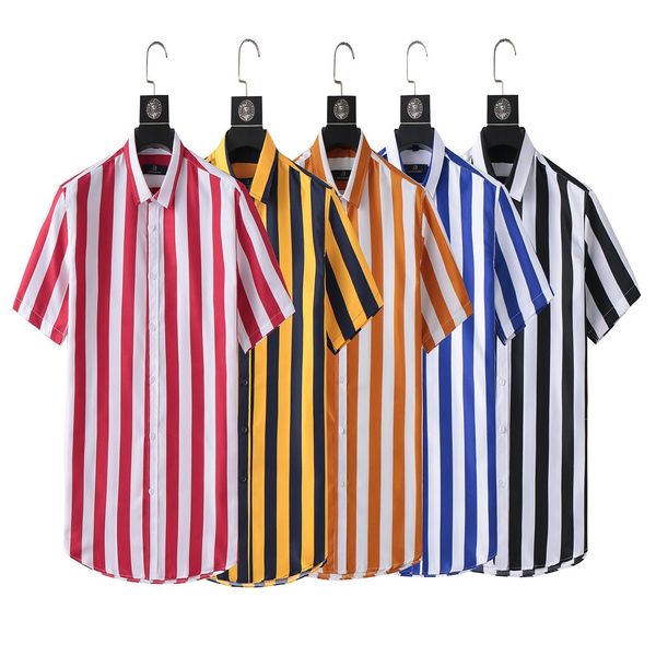 

2023 luxury designer men's shirts fashion casual business social and cocktail shirt brand spring autumn slimming the most fashionable c, White;black