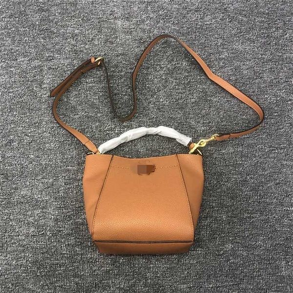 

designer bag 2023 handbag new tb bucket litchi peel crossbody large capacity shoulder handbag women's
