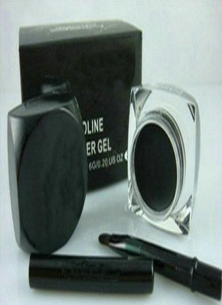 

new eyeliner makeup new black eyeliner waterproof gel liner 1pcs brush2886630
