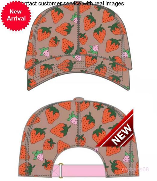 

ss strawberry baseball caps man's cotton cactus classic letter ball summer women sun hats outdoor adjustable snapback cap442283, Blue;gray