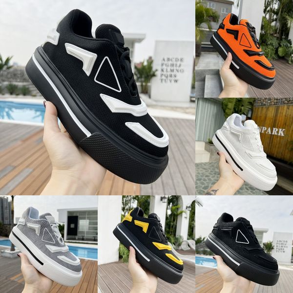 

cloudbust thunder technical fabric sneakers designer shoes men women cup sneaker rubber platform quality mesh trainers size 35-45, Black