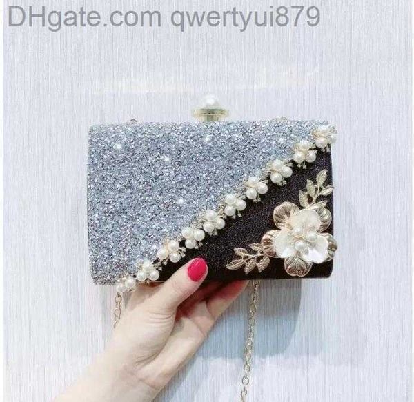 

evening bags hbp lady's black and white color matching rhinestone handbag satin fashion luxury solid hasp for women celebrities qq002