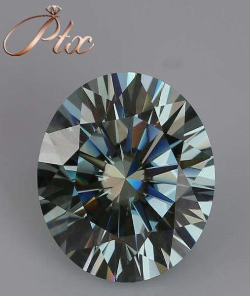 

1ct round blue whole blue color round brilliant cut loose synthetic moissanite diamond for engagement diamond ring7631587, Black