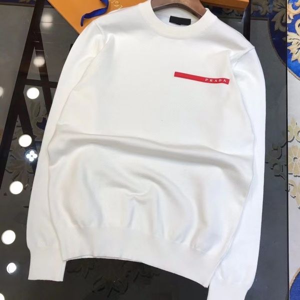 

23 sweatshirts mens designer sweater men sweater fashion casual pure cotton letter printing couple's same clothing, Black