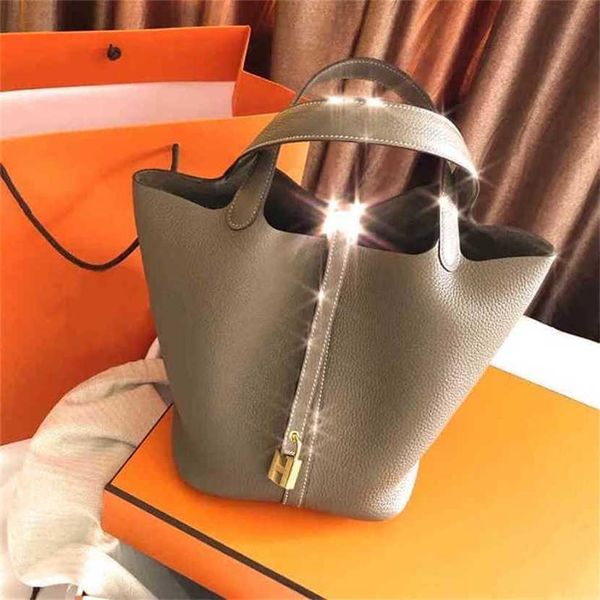 

designer bag handbag style 2023 vegetable basket portable bucket wedding large capacity