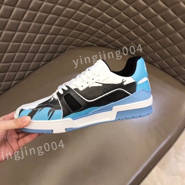 

men's trainers designer man's casual shoes quality men lace-up sneakers outdoor runing sport shoes fashion mens basketball shoes s, Black