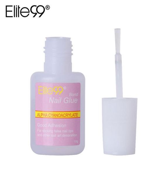 

manicure supplies beauty 1 piece 10g false glue nail art tips glitter acrylic decoration with brush false nail gel glue nail clean5031966, Red;pink