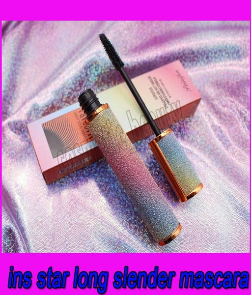 

starlight silk fiber star sky eyelashes mascara slim thick curling waterproof makeup extend black thick eyelash cosmetics7451772
