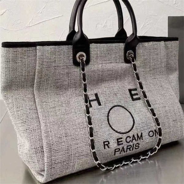 

luxury women's classics hand embroidered pearl beach bag big ladies small backpacks canvas chain backpack evening handbags qo1s factory