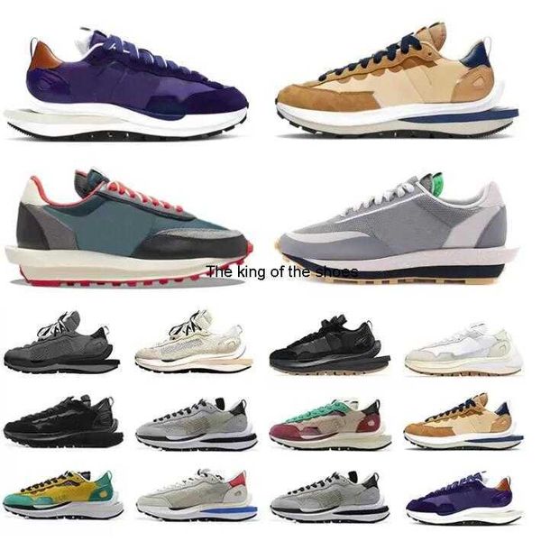 

2023 sacais waffle vaporwaffle pegasus running shoes mens womens nylon white off black nyc pigeon fragment chunky dunky ldv green gusto trai