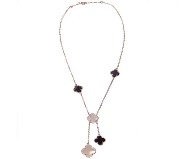 

fourleaf grass necklace s925 silver plated 18k gold baitao creative fritillaria fritillaria size fritillaria clavicle chain2190224