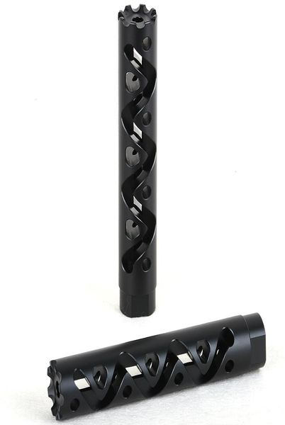 

55 inch length 7075 aluminium 12x28 fit for 223 556mm 22cal muzzle brake compensator w crush washer2790093