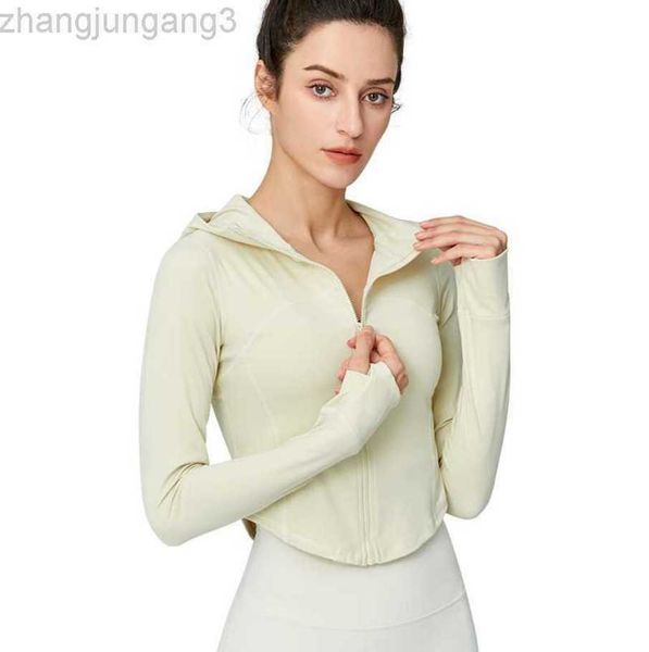 

designer jacket alos yoga autumn nude sports jacket zippered hoodie yoga suit long-sleeved hollowed-out mesh fitness top, Black;brown