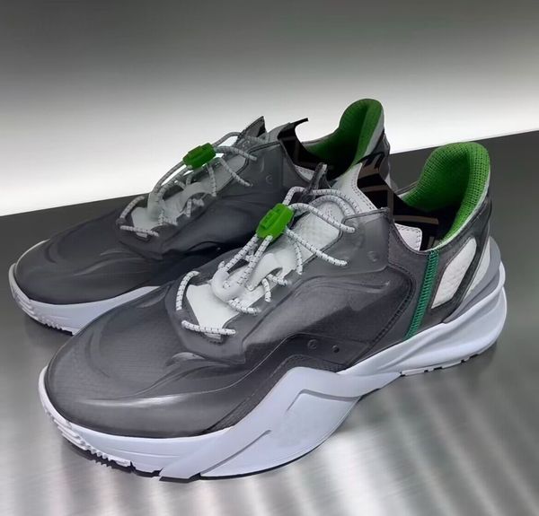 

men flow sneakers shoes comfort nylon nylon suede casual women sports rubber runner sole slip-on tech fabrics outdoor trainer discount footw, Black