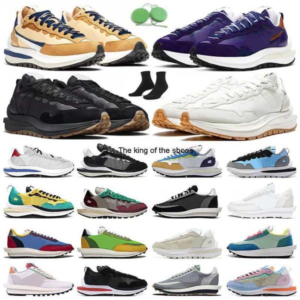 

sacais waffle vapourwaffle one running shoes mens women ld waffles sneakers pegasus fragment blue cool grey ldwaffle pure platinum gum black