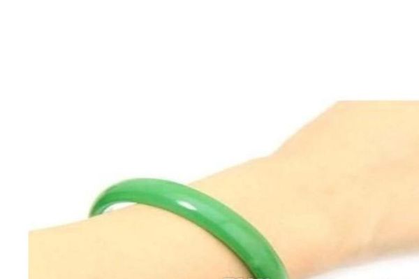 

lot jewelry 10pcs jade green gemstone vintage bracelets bangle charm7259314, Black